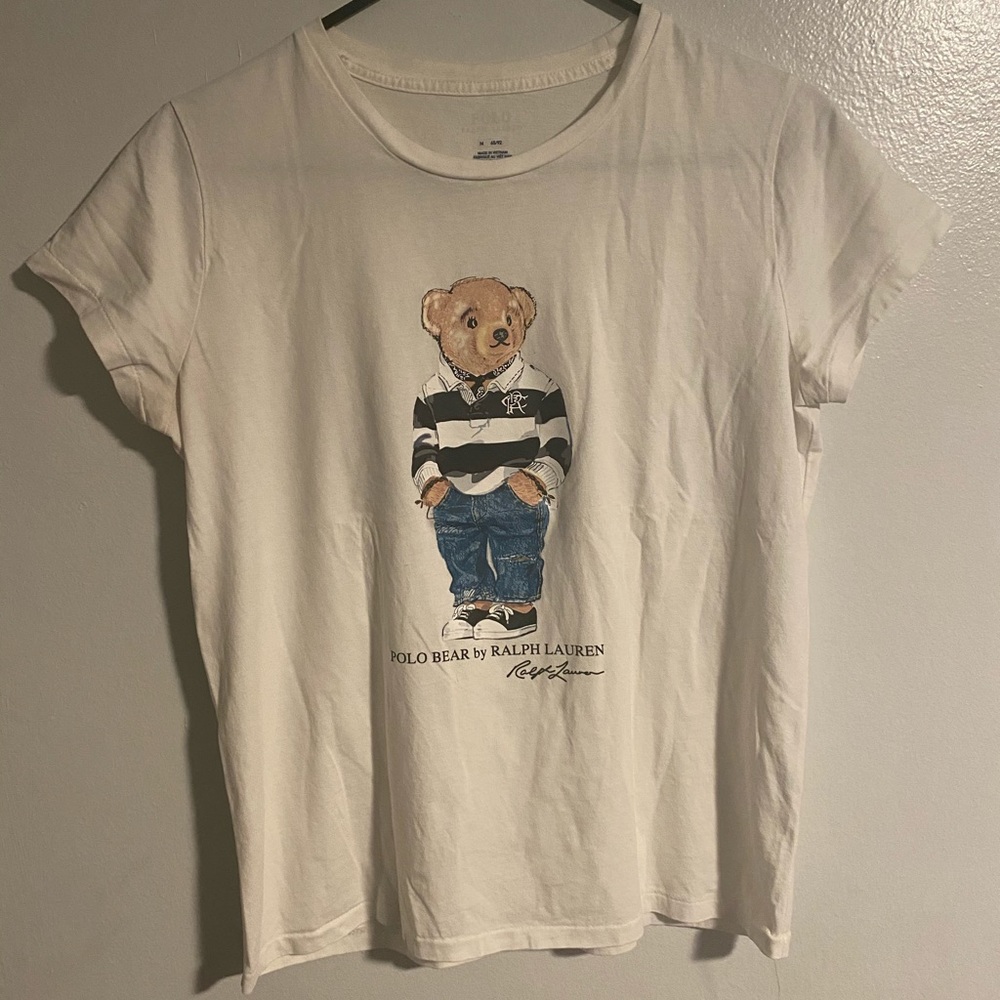 Women’s polo bear shirt